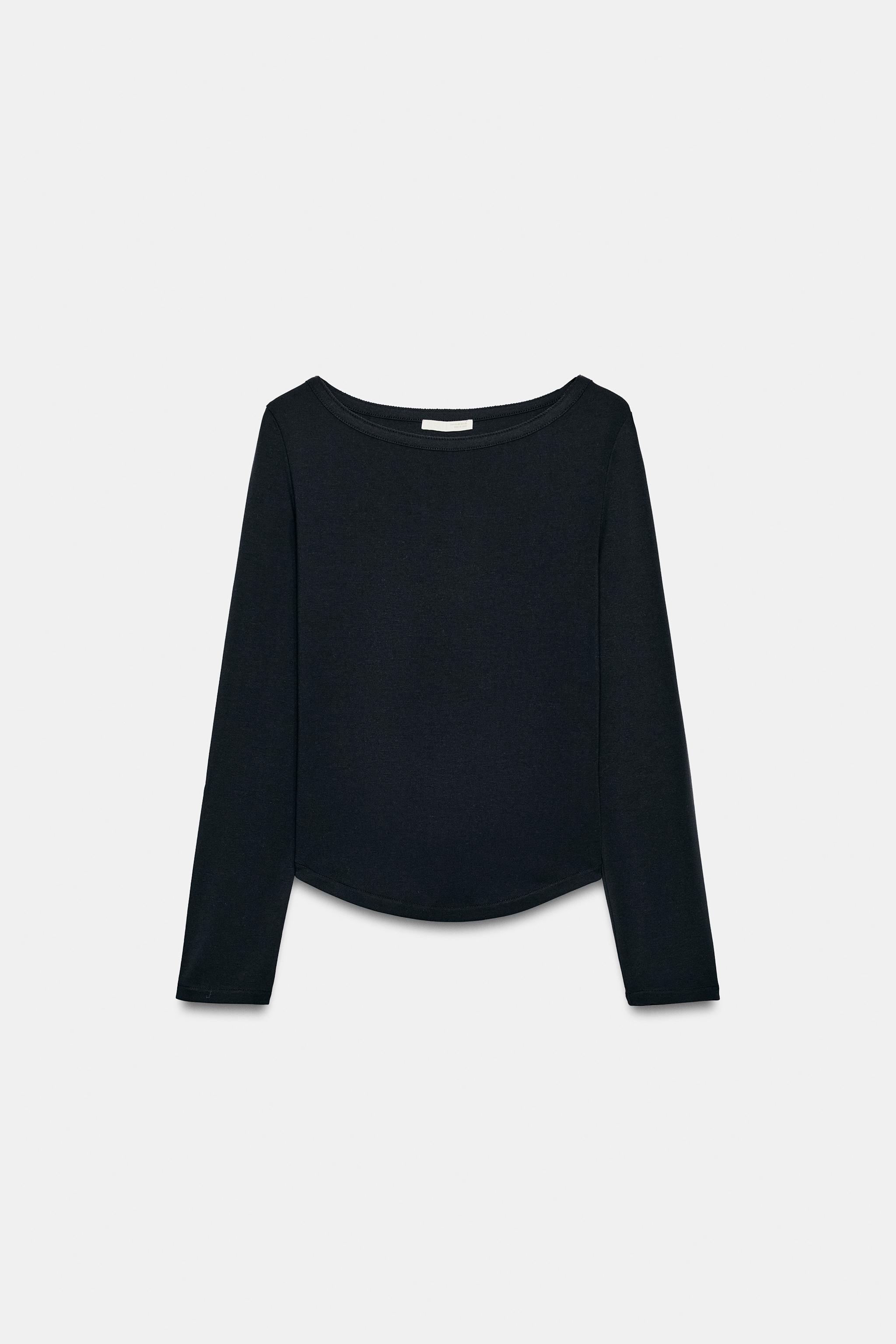 BOAT NECK T-SHIRT